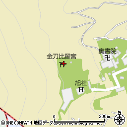 金刀比羅宮境内周辺の地図