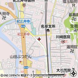 紀三井寺温泉　花の湯ガーデンホテルはやし周辺の地図