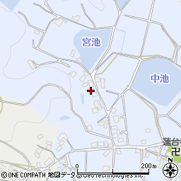 香川県三豊市高瀬町比地中229周辺の地図