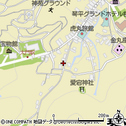 香川県仲多度郡琴平町1062周辺の地図