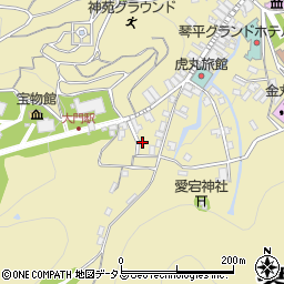 香川県仲多度郡琴平町1076-1周辺の地図