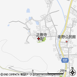 和歌山県和歌山市冬野1022周辺の地図