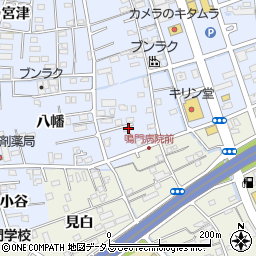 徳島県鳴門市撫養町黒崎八幡36-2周辺の地図