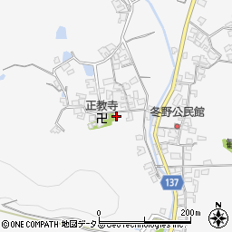 和歌山県和歌山市冬野1047周辺の地図