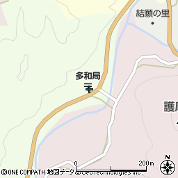 香川県さぬき市多和経座西6周辺の地図