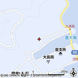 広島県呉市豊町大長5973-3周辺の地図