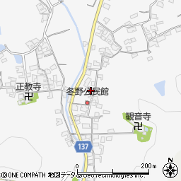 和歌山県和歌山市冬野1735周辺の地図