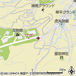 香川県仲多度郡琴平町1083周辺の地図