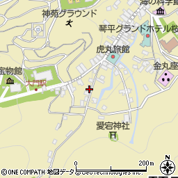 香川県仲多度郡琴平町1058周辺の地図