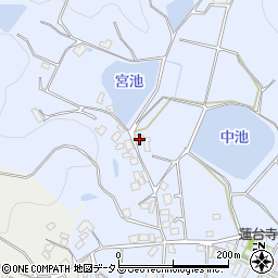 香川県三豊市高瀬町比地中387周辺の地図