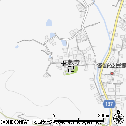 和歌山県和歌山市冬野1021周辺の地図