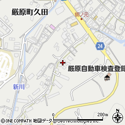 長崎県対馬市厳原町久田596周辺の地図