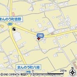 香川県仲多度郡まんのう町吉野1250周辺の地図