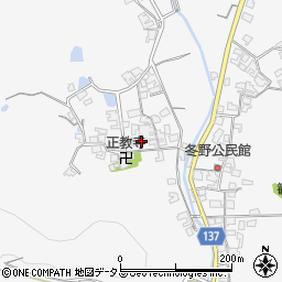 和歌山県和歌山市冬野943周辺の地図