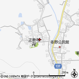 和歌山県和歌山市冬野942周辺の地図