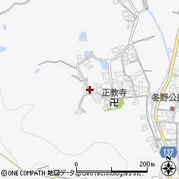 和歌山県和歌山市冬野1016周辺の地図