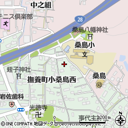 徳島県鳴門市撫養町小桑島西39周辺の地図