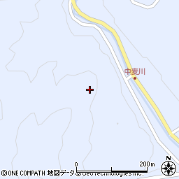 山口県美祢市大嶺町奥分周辺の地図