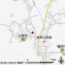 和歌山県和歌山市冬野938-1周辺の地図