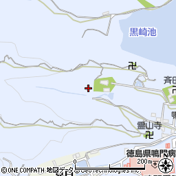 徳島県鳴門市撫養町黒崎八幡133周辺の地図