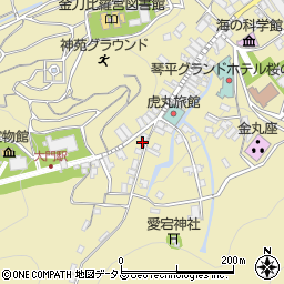 香川県仲多度郡琴平町1053-1周辺の地図