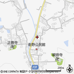 和歌山県和歌山市冬野1733周辺の地図