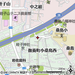 徳島県鳴門市撫養町小桑島西49周辺の地図