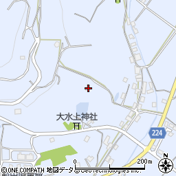 香川県三豊市高瀬町比地中1107周辺の地図