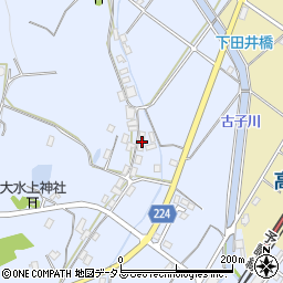香川県三豊市高瀬町比地中1277周辺の地図