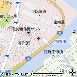 市剣道場周辺の地図