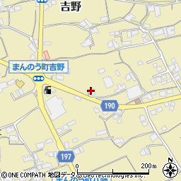 香川県仲多度郡まんのう町吉野1265-1周辺の地図
