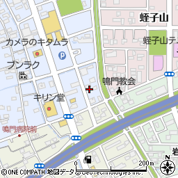 徳島県鳴門市撫養町黒崎松島96周辺の地図