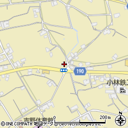 香川県仲多度郡まんのう町吉野1977周辺の地図