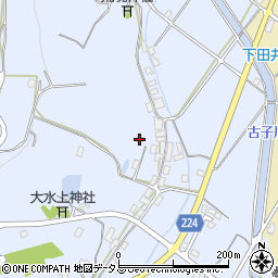 香川県三豊市高瀬町比地中1083周辺の地図