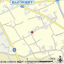 香川県仲多度郡まんのう町吉野下1255周辺の地図