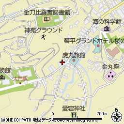 香川県仲多度郡琴平町1021周辺の地図