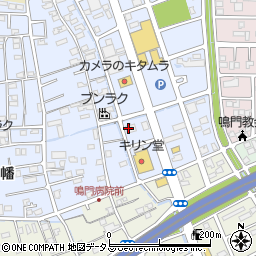 徳島県鳴門市撫養町黒崎松島113周辺の地図
