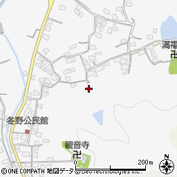 和歌山県和歌山市冬野483-2周辺の地図