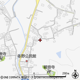 和歌山県和歌山市冬野1750周辺の地図