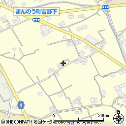 香川県仲多度郡まんのう町吉野下1258-4周辺の地図
