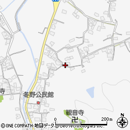 和歌山県和歌山市冬野500周辺の地図