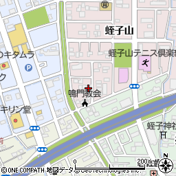 徳島県鳴門市撫養町大桑島蛭子山84周辺の地図