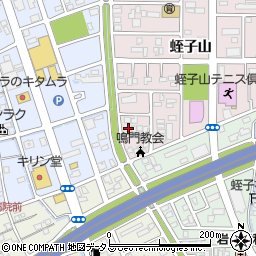 徳島県鳴門市撫養町大桑島蛭子山88周辺の地図