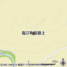 香川県高松市塩江町安原上周辺の地図