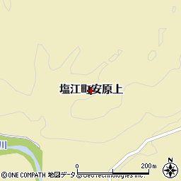 香川県高松市塩江町安原上周辺の地図