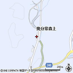 山口県美祢市大嶺町奥分525周辺の地図