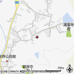 和歌山県和歌山市冬野470周辺の地図