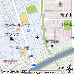 徳島県鳴門市撫養町黒崎松島100周辺の地図