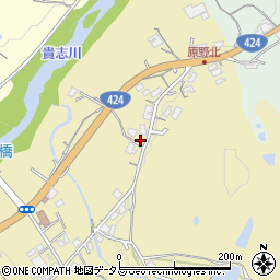 和歌山県海南市原野262周辺の地図