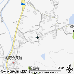 和歌山県和歌山市冬野485-3周辺の地図